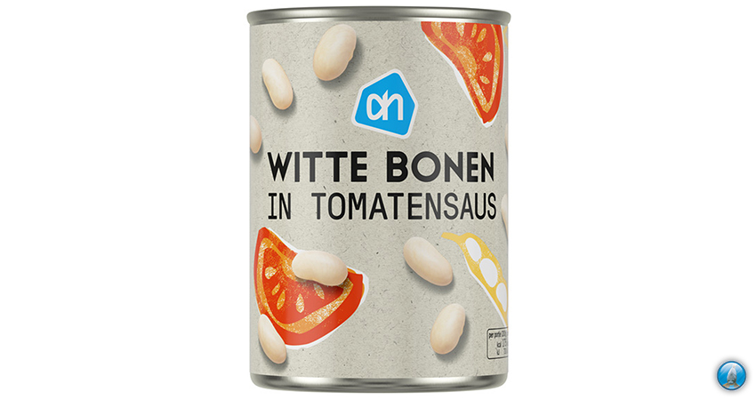 Koop witte bonen in de supermarkt