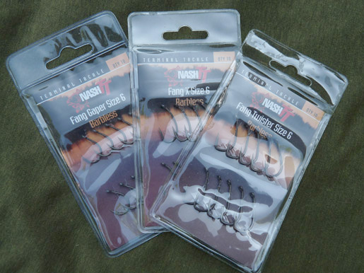 Verpakking Nash TT Fang hooks